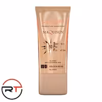 ضد آفتاب بژ طلایی SPF50 فاقد چربی NC20 سان سیف