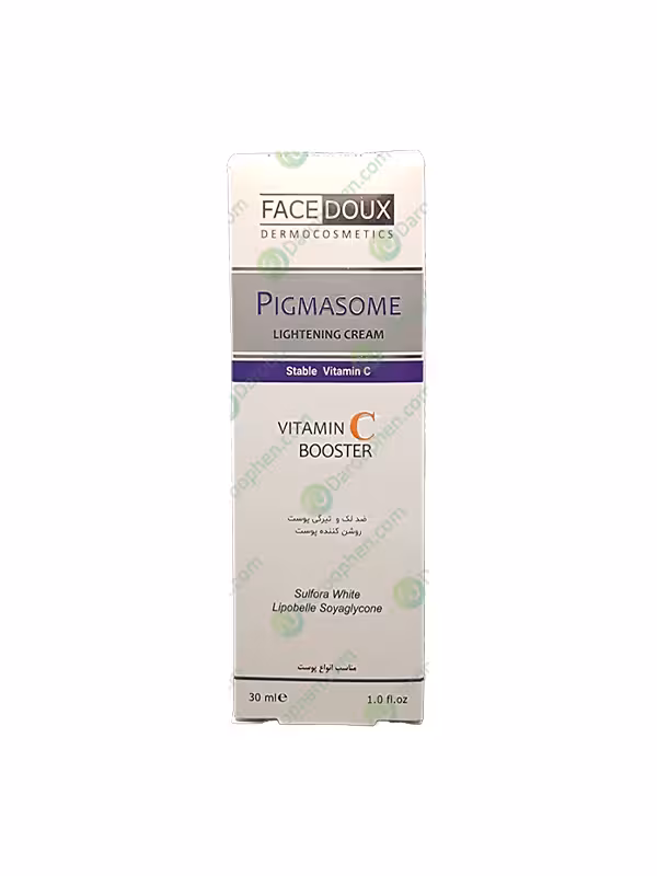 کرم ضد لک و روشن کننده قوی پیگمازوم سی فیس دوکس – Face doux Pigmasome Arbutin Vitamin C Skin Lightening Cream