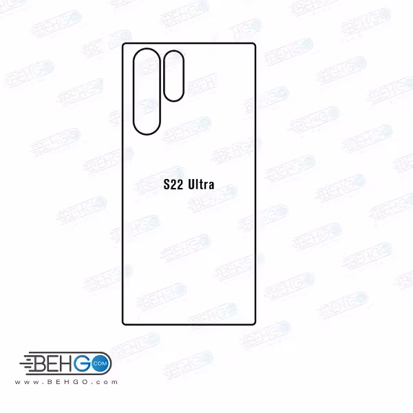 برچسب پشت گوشی سامسونگ Samsung S22 Ultra 5G