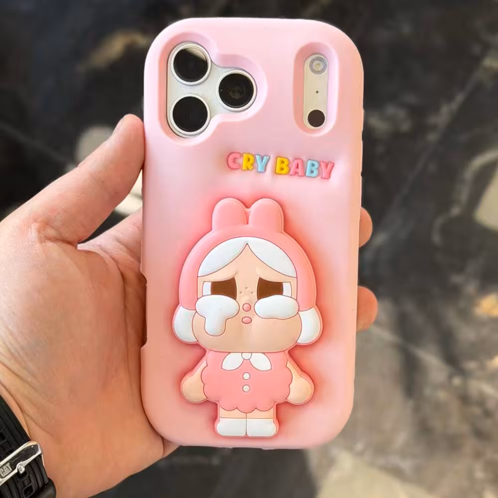 قاب Cry Baby پاپ سوکت دار برای آیفون