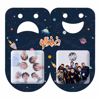 پیکسل خندالو مدل گروه اکسو کد 28262834 مجموعه 2 عددی