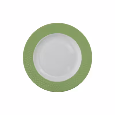 بشقاب غذاخوری چینی زرین ایران مدل رادیانس کد 25 درجه عالی بسته 6 عددی