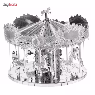 پازل فلزی سه بعدی - مدل BMK carousel