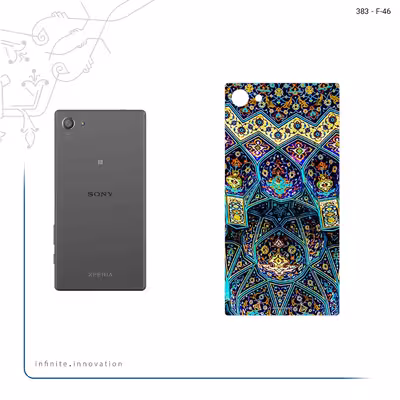 برچسب پوششی ماهوت مدل Iran Tile 14 مناسب برای گوشی موبایل سونی Xperia Z5 Compact