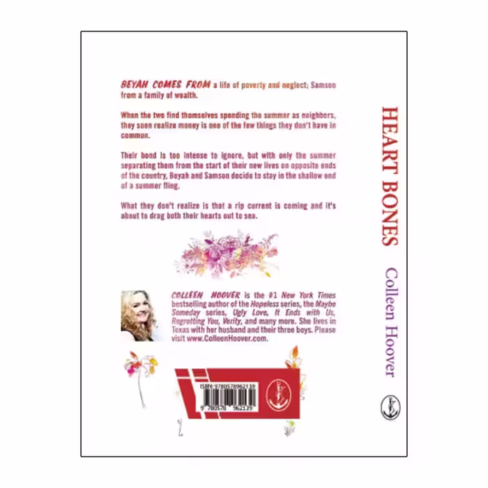 کتاب Heart Bones اثر Colleen Hoover نشر ‎دابللیدی