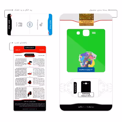 برچسب پوششی ماهوت مدل Collage of Women Portrait 3 مناسب برای گوشی موبایل سامسونگ Galaxy J7 2015