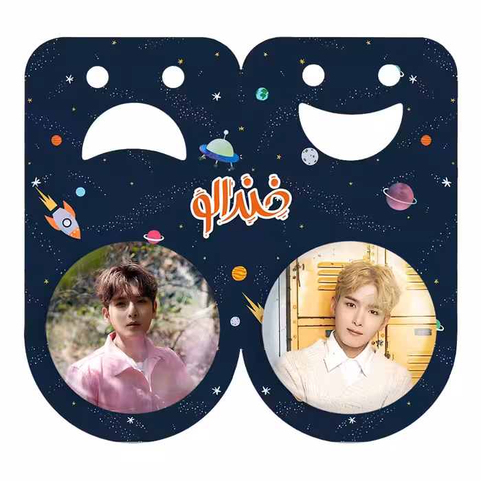 پیکسل خندالو مدل ریووک گروه سوپر جونیور Super Junior کد 2140321409 مجموعه 2 عددی