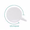 ماگ لاژید مدل اسم مسعود طرح میز کار و لپ تاپ