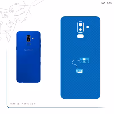 برچسب پوششی ماهوت مدل Minimal DJ Icon مناسب برای گوشی موبایل سامسونگ Galaxy J8