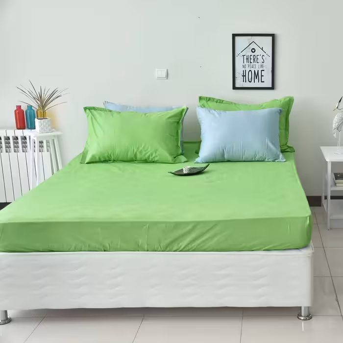 سرویس ملحفه بومرنگ مدل SimpleSet یکنفره 4 تکه