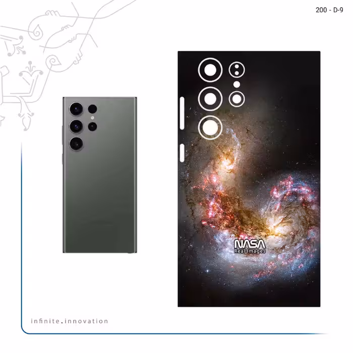 برچسب پوششی ماهوت مدل Universe_by_NASA_5 مناسب برای گوشی موبایل سامسونگ Galaxy S23 Ultra