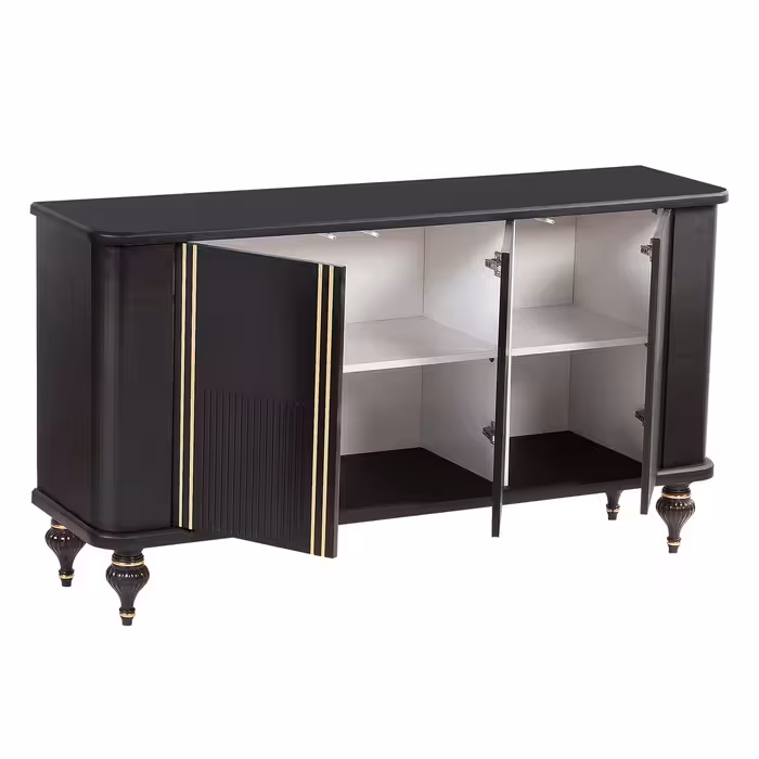 آینه و کنسول مدل Almas-M1 به همراه میز تلویزیون