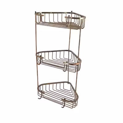 قفسه حمام مدل سه طبقه