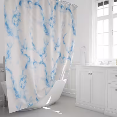پرده حمام پیسو مدل BZ 57 سایز 180x200 سانتی متر