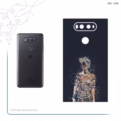 برچسب پوششی ماهوت مدل Strings Digital Art 1 مناسب برای گوشی موبایل ال جی V20