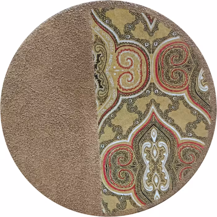 بشقاب دیوارکوب سفالی مدل نقش کد 3 مجموعه 4 عددی