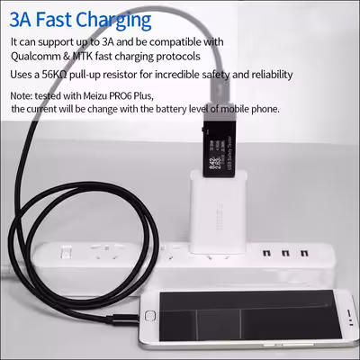  کابل تبدیل USB به USB-C یو اِل‌ تی یونیت مدل USB 3.0 طول 1 متر 