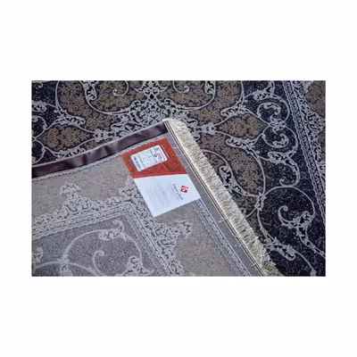 فرش ماشینی فرش سهند کد VT06.XI زمینه ذغالی