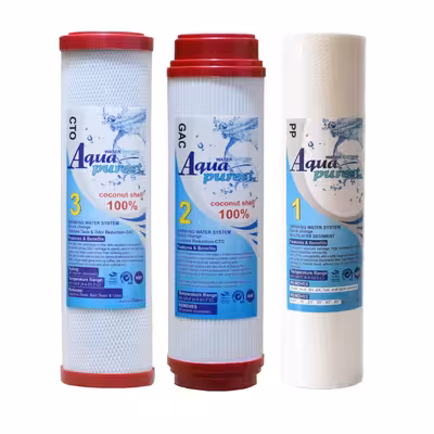 فیلتر دستگاه تصفیه آب آکوا پیورست مدل RO - FILTER 9099 مجموعه 9 عددی