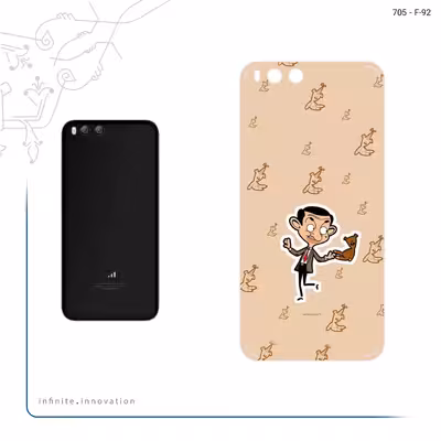 برچسب پوششی ماهوت مدل Mr.Bean مناسب برای گوشی موبایل شیائومی Mi 6