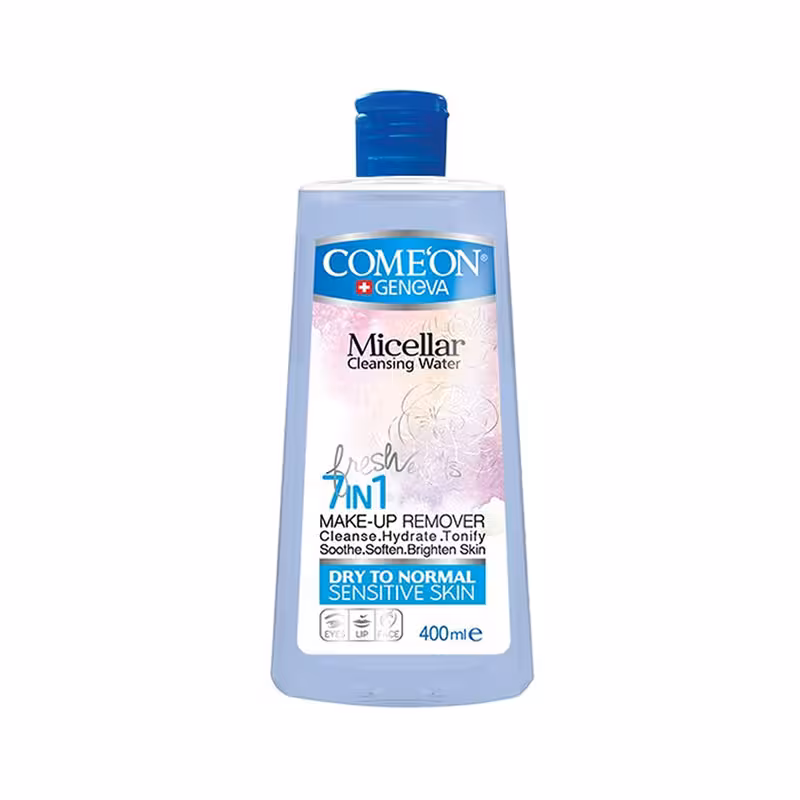 میسلار واتر پوست خشک و معمولی 7 در 1 کامان