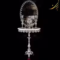 آینه و شمعدان آلومینیومی کد (45)