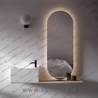 آینه دستشویی مدرن زرین نیک مدل AD041
