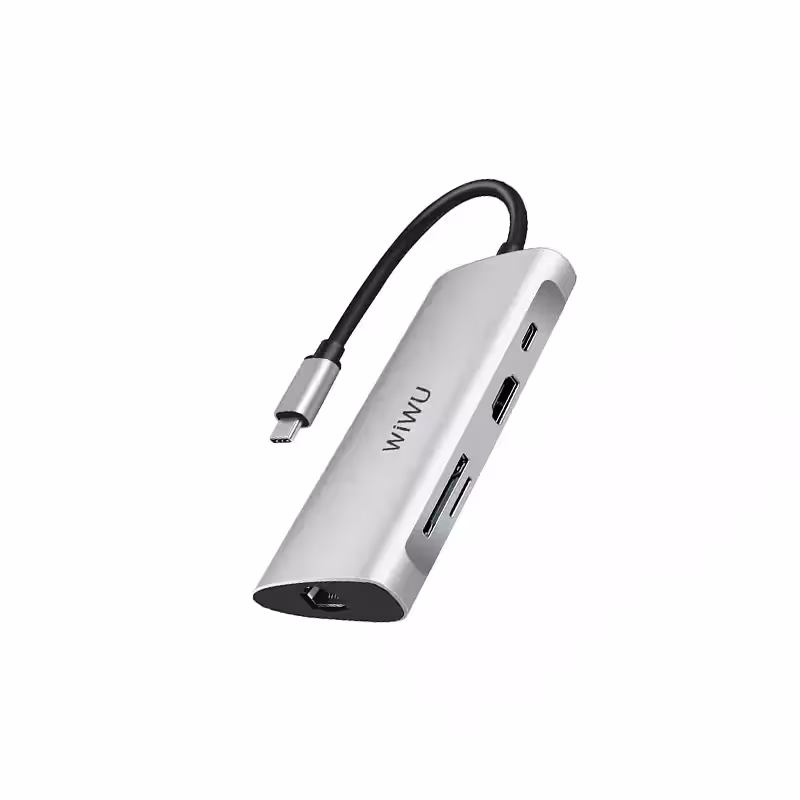هاب تایپ سی 8 پورت ویوو مدل Wiwu Alpha A831HRT