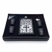 ست قمقمه جیبی چهار شات 270ccصلیب کد L530408