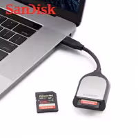 کارت حافظه خوان microSDXC سن دیسک مدل SanDisk SD UHS-I Card Reader - SDDR-C531-GNANN - فروشگاه اینترنتی پروتاچ