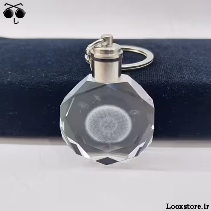 جاکلیدی چراغی کریستالی مدل قاصدک