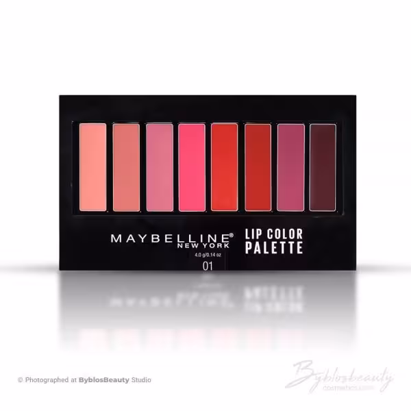 پالت رژلب میبلین 8 رنگ