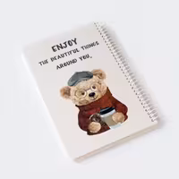 دفتر خط دار خرس کیچ بوک (KITSCH BOOK)