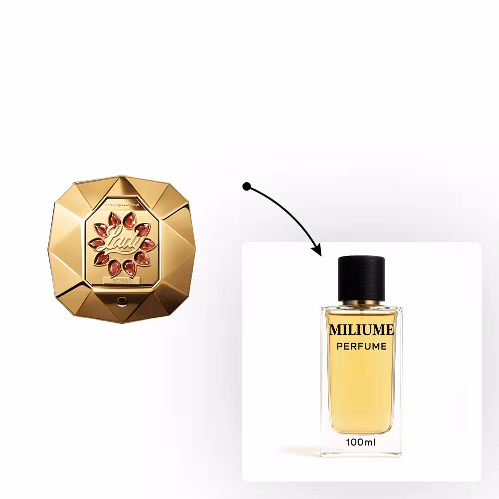 اسانس عطر Paco Rabanne Lady Million Royal برند kpf - کد 2758 - پاکورابان لیدی میلیون رویال 100ML - میلیوم پرفیوم