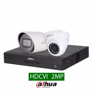 پک 2 کانال دوربین مداربسته داهوا 2 مگاپیکسل سری میان رده