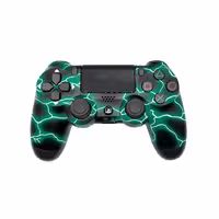 دسته بازی پلی استیشن 4 جعبه دار هایکپی طرح رعد و برق سبز