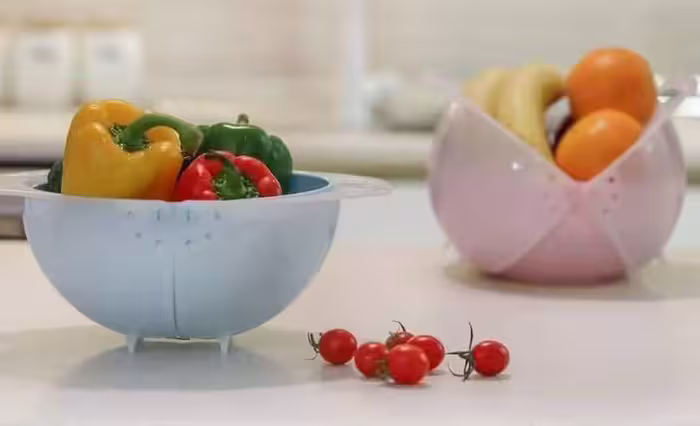 سبد میوه ابکش دار لگن در توپی