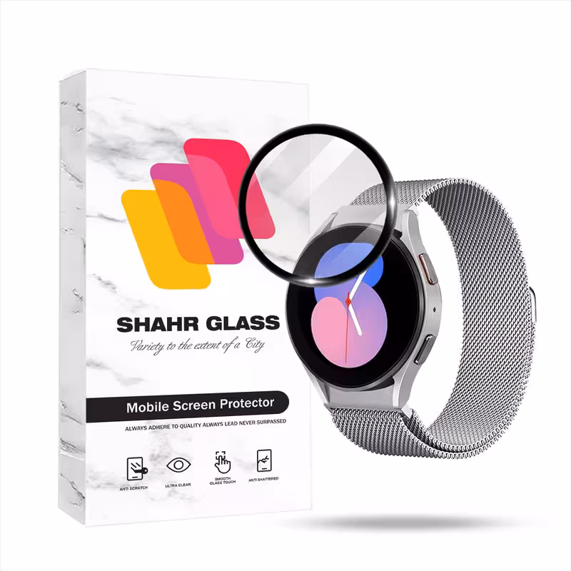 محافظ صفحه نمایش شهر گلس مدل PMMWSH مناسب برای ساعت هوشمند سامسونگ Galaxy Watch 6 44mm | کالا برتری