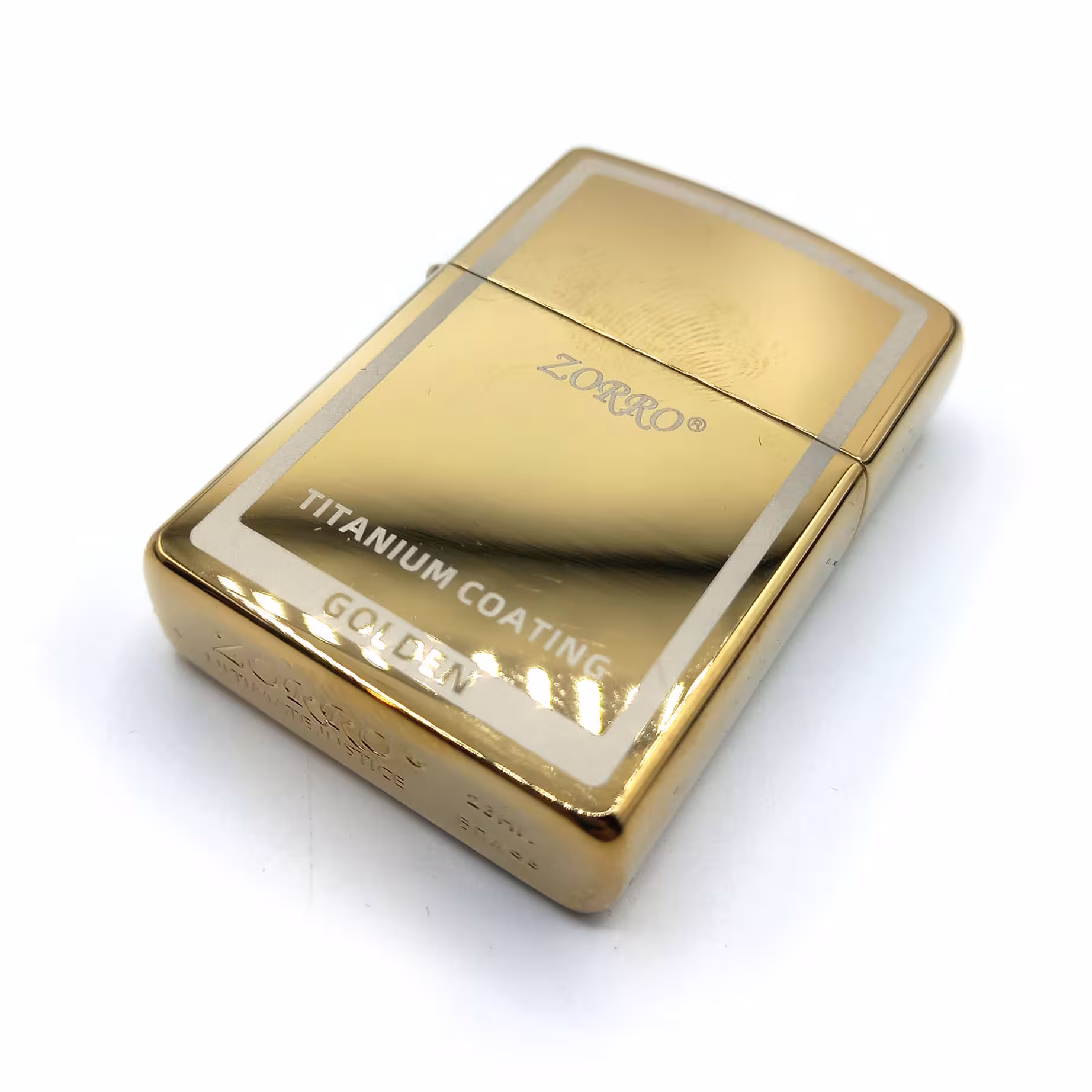 فندک بنزینی زورو طلایی کد A130008