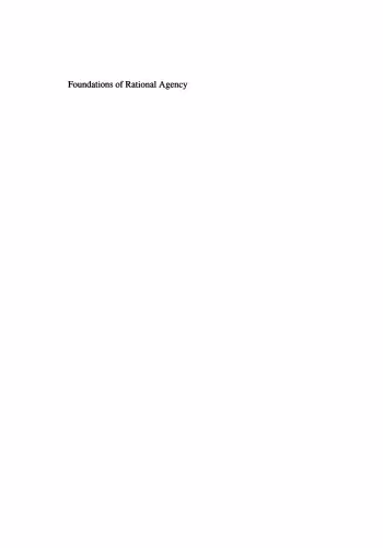خرید و دانلود نسخه کامل کتاب Foundations of Rational Agency