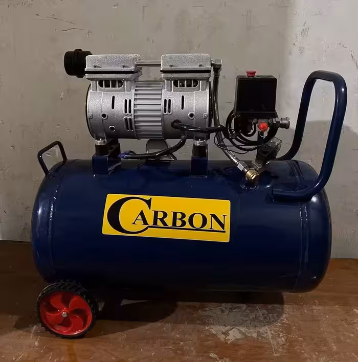 کمپرسور باد 50 لیتری سایلنت کربن مدل 50S