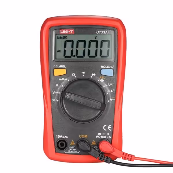 مولتی متر اتورنج دیجیتال یونیتی مدل  UNI-T UT33A ( اصلی )
