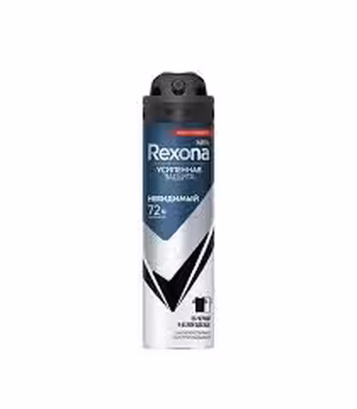 اسپری دئودورانت رکسونا Rexona مردانه 72 ساعته مدل Ультраневидимый حجم 150 میل