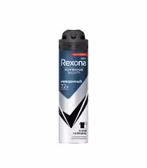 اسپری دئودورانت رکسونا Rexona مردانه 72 ساعته مدل Ультраневидимый حجم 150 میل