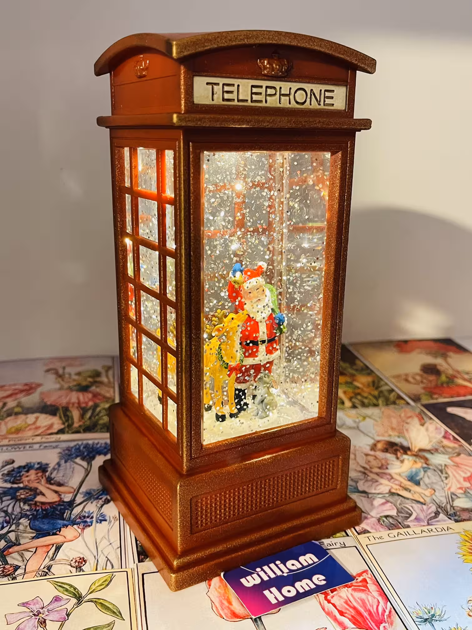 موزیک باکس کریسمس کیوسک بابانوئل،سایز متوسط