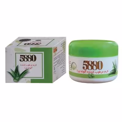 کرم مرطوب کننده آلوئه ورا 5880 پرنیان (40 میلی لیتر)