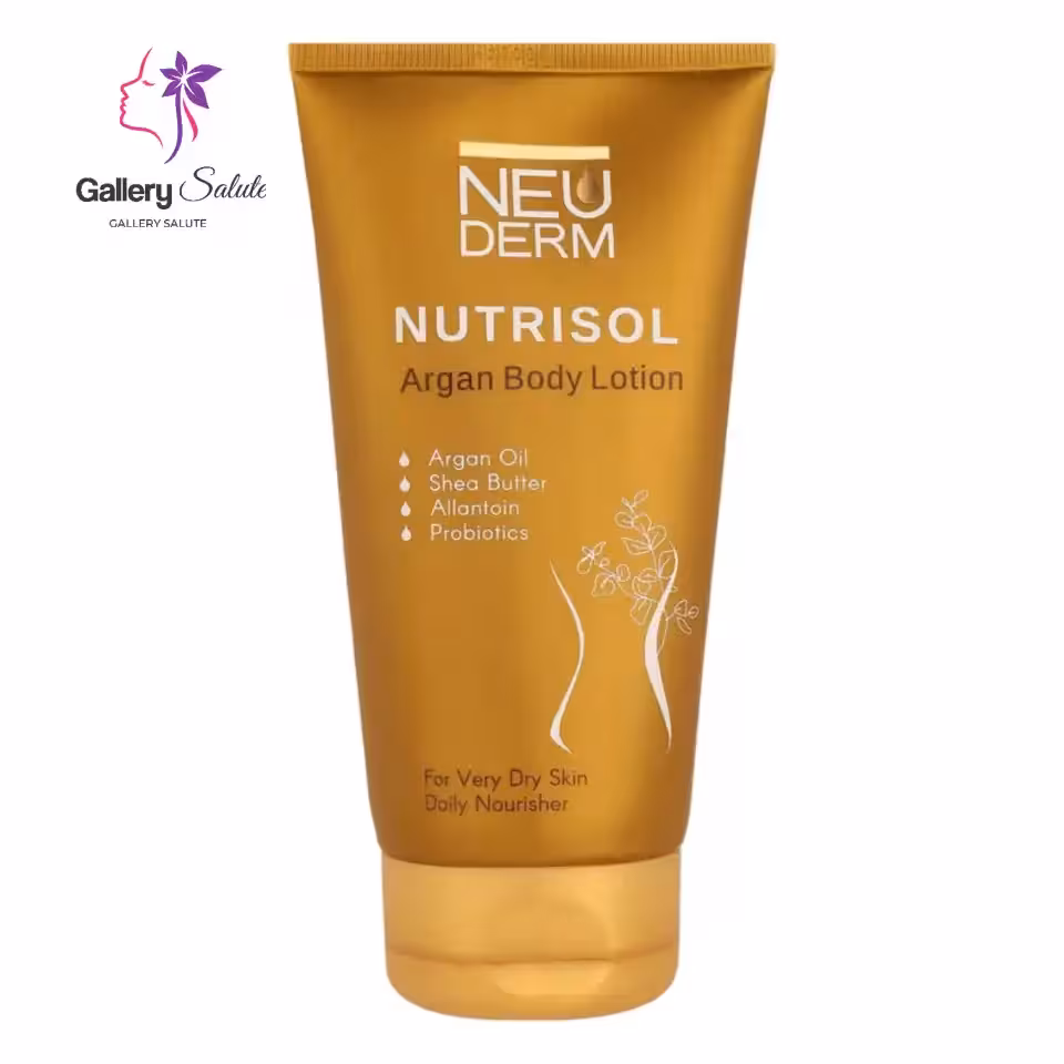 لوسیون بدن آرگان نوتریسل نئودرم / Neuderm Nutrisol Argan Body Lotion