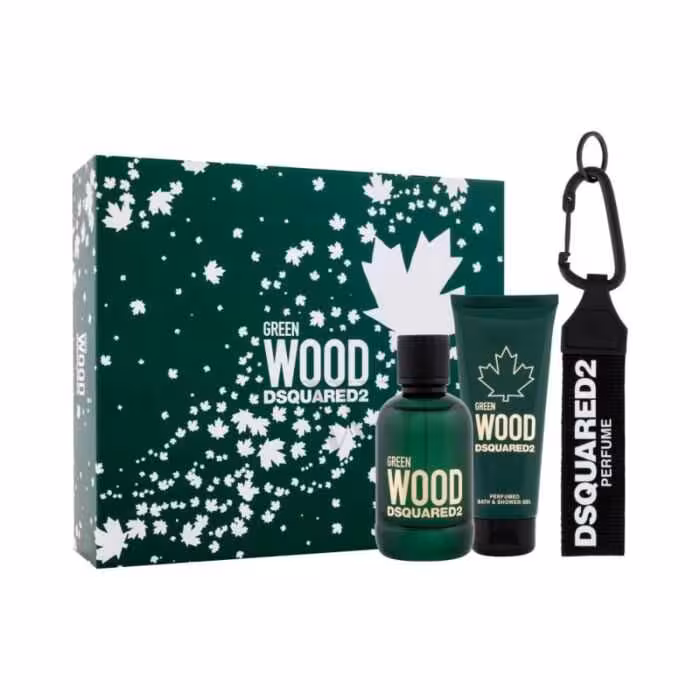 گیفت ست عطر دسکوارد گرین وود ( DSQUARED – Green Wood Giftset )