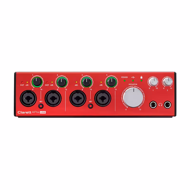 کارت صدا Focusrite Clarett 4Pre USB