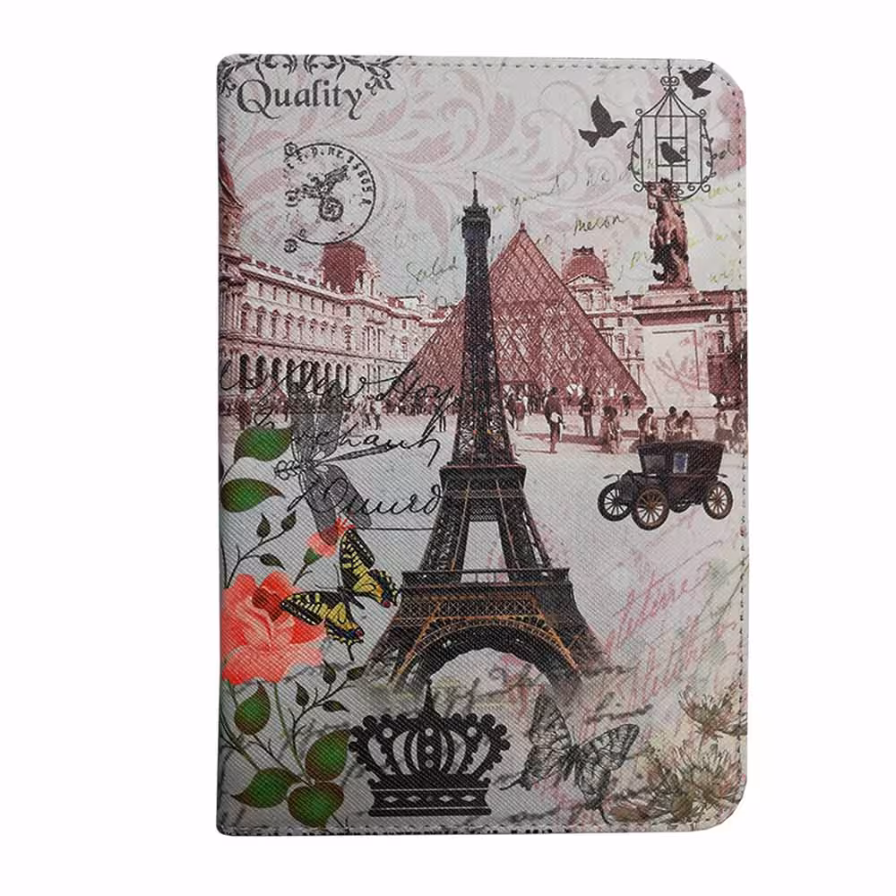 کیف کلاسوری طرح ایفل | تبلت اپل ipad mini 1-2-3-4-5